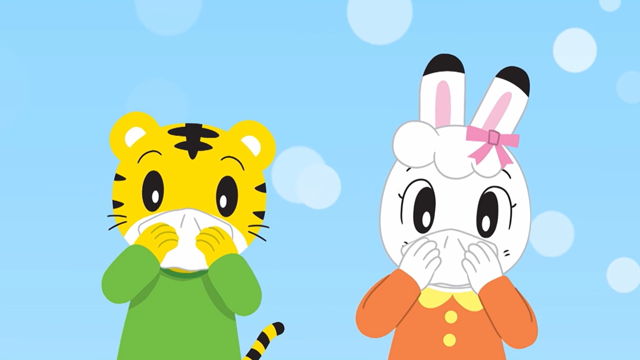 我會擦鼻涕遮口鼻